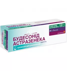 *Будесонид- Астразенека небул. сусп. 0,25мг/мл 2мл №20